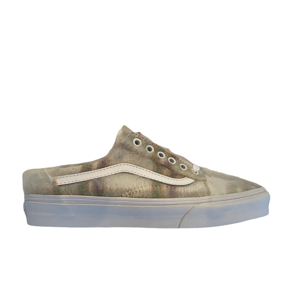 Vans-Old-Skool-Mule-Soft-Plaid-Marshmallow-1 Vans Old Skool Mule Soft Plaid эмэгтэй гутал - Image 1